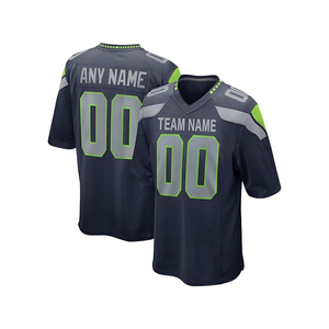 New Custom 3D Embroidery Mesh American <b>Football</b> Jersey with Team Logo Quick Dry Unisex for Training and Game Day - Product Image 4