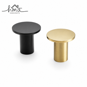 Solid Brass Round Groove Wall Hook Brushed Gold Finish Decorative <b>Coat</b> Hook <b>Robe</b> Towel Holder Modern Home Hardware - Product Image 2