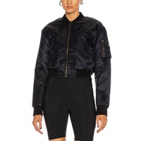 Blouson Bomber Personnalisé Camouflage Rayé Respirant Brodé pour Hommes et Femmes Hiver Doublure Satin Couleurs et Logo