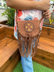 กระเป๋าถือหนังวัวหนังกลับคุณภาพสูงสำหรับผู้หญิงตะวันตกกระเป๋าหนังแท้สุดหรูใหม่กระเป๋าสะพายไหล่แฟชั่น - Product Image 2