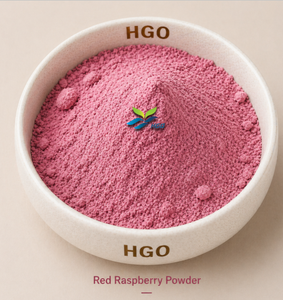 Hgo ผงราสเบอร์รี่สีแดงธรรมชาติบริสุทธิ์ (เกรดอาหาร) ข้อมูลจำเพาะผงผลไม้ (ผงผักหรือผลไม้) - Product Image 1