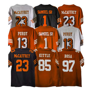 Nuevo Diseño Personalizado, Camisetas Deportivas Transpirables para Hombre, Ropa Deportiva Profesional de Fútbol Americano - Product Image 2