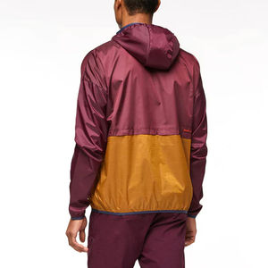 <b>Men</b> Premium Hooded Windbreaker <b>Jacket</b> Waterproof Lightweight Casual Zip Front Outdoor Soft Breathable Regular Fit Everyday - Product Image 3