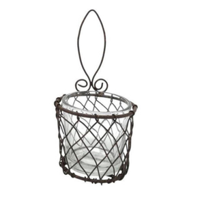 Nuevo Portavelas Decorativo de Hierro y Vidrio para el Hogar, Decoración de Mesa para Navidad, Pascua, Bodas y Velas Votivas - Product Image 1