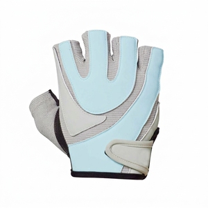 Gants de musculation sportifs demi-doigts respirants avec coussinet de paume antichoc et antidérapants pour la gym et le fitness - Product Image 3
