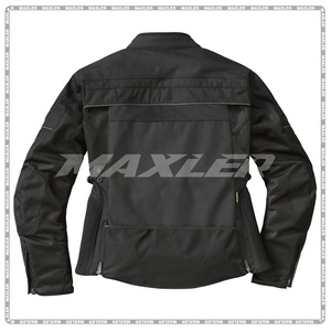 Veste de moto d'été pour hommes avec armure approuvée CE Doublure imperméable détachable Panneaux en maille respirante - Product Image 2
