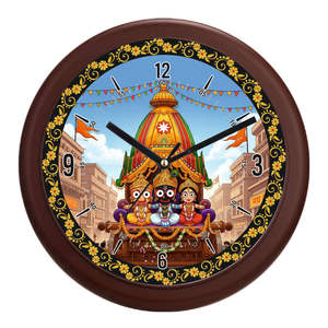 Panchmukhi Hanuman Printing Wall Clock Plastic <b>Frame</b> Spiritual Home Decor Gift for Valentine's Day Father's Day Chinese New Year - Product Image 4