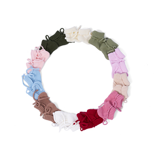 Botitas de invierno para bebé, ecológicas, 100% algodón, OEM/ODM, calcetines casuales, tejido estándar, 0-3 meses, Vietnam, color personalizado, tejido a aguja - Product Image 6