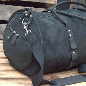กระเป๋าเดินทางหนังแท้ทำมือ น้ำหนักเบา พกพาสะดวก สไตล์วินเทจ ขนาดใหญ่ สำหรับอินฟลูเอนเซอร์ - Product Image 4