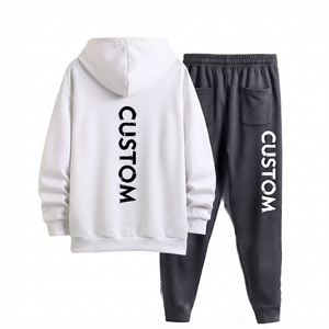 Chándal Marrón para Hombre al por Mayor, Ropa Deportiva con Logotipo Personalizado, Fabricante de Tie Dye Personalizado, Sudadera de Forro Polar Cálida para Invierno, Prendas de Moda - Product Image 2