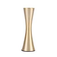 Vase décoratif floral en métal tendance, fait main, moderne, pour la maison et le bureau, collection premium, élégant accent d'intérieur, beauté.