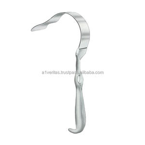 Rétracteur Polloson A-1 VERITAS de qualité supérieure, 27 cm, instruments de chirurgie générale pour cliniques |   Kit d'instruments médicaux - Product Image 4