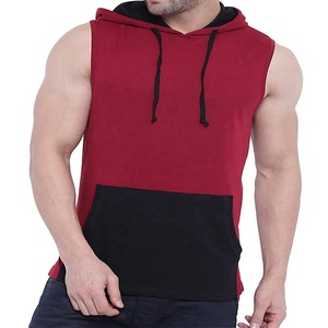 Nueva Llegada: Sudadera con Capucha para Gimnasio y Fitness para Hombre, Spandex/Poliéster, Anti-Pilling, Secado Rápido, Transpirable, Corte Musculoso, Camiseta de Verano - Product Image 1
