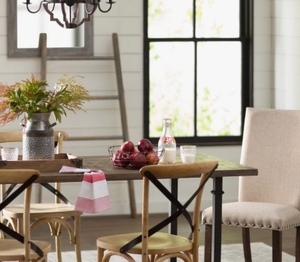Vase en métal galvanisé style bidon à lait, jardinière de table rustique pour fleurs, décoration de maison de campagne, centre de table décoratif, vente en gros - Product Image 1