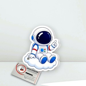 Herramientas Magnéticas para Pestañas de Acrílico Plástico Personalizadas con Forma de Astronauta, Flor, Cuadrado, Rectángulo y Corazón, Reutilizables y Ecológicas - Product Image 3