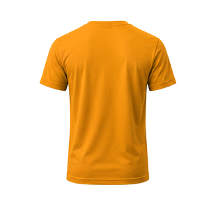 เสื้อยืดผ้าฝ้าย 100% พิมพ์ลายดิจิทัล ระบายอากาศได้ดี ทรงหลวม สไตล์วินเทจ สีส้ม ลายกราฟิกอนิเมะ สำหรับผู้ชาย  รับสกรีนโลโก้ตามแบบ - Product Image 3