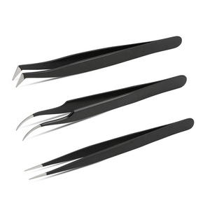 Eyelash Tweezers Volume Isolation Stainless Steel for Eyelash Extensions Professional <b>Lash</b> Extension Tool 661 - Product Image 3