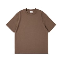 T-shirt unisexe surdimensionné à coupe ample en coton peigné double fil 240 GSM, prix usine Chine Bangladesh