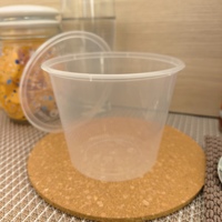 TW R25 25oz Gıda Sınıfı PP Çevre Dostu BPA İçermez Bulaşık Makinesinde Yıkanabilir Mikrodalgada Kullanılabilir Dondurucuda Kullanılabilir Kompostlanabilir Biyobozunur Kapak