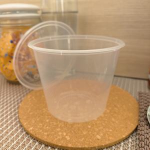 TW R25 Recipiente de 25 oz, Apto para Alimentos, PP Ecológico, Libre de BPA, Apto para Lavavajillas, Apto para Microondas, Apto para Congelador, Compostable, Biodegradable, con Tapa - Product Image 3