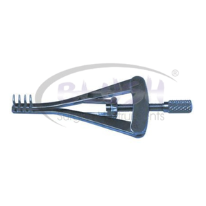 เครื่องมือตรวจตาคุณภาพสูง สเตนเลสสตีล  ที่ถ่างตา Stevenson Lacrimal Sac Retractor  ไทเทเนียม โดย Blush Surgical - Product Image 2