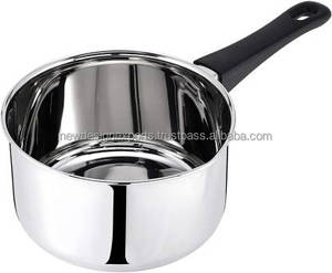 กระทะซอสสแตนเลสสตีล,กระทะนมพร้อมด้ามจับ Bakelite มีหลายขนาด - Product Image 2