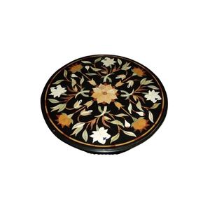 โต๊ะกาแฟฝังหินอ่อน ประกอบง่าย ตกแต่งบ้าน ฝังอัญมณีกึ่งมีค่า เฟอร์นิเจอร์ Pietra คอลเลคชั่นวิลล่า โมเดิร์น TL - Product Image 1