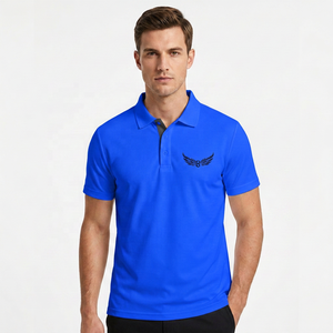 Polo en coton blanc pour homme, manches courtes, coupe classique, couleur unie, style décontracté, tissu tricoté - Product Image 4