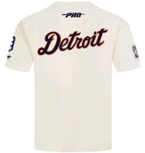 T-shirt à manches courtes pour homme Detroit Pro, logo imprimé sur le devant, coupe classique, style décontracté, 100% coton biologique respirant - Product Image 5