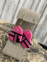 Classique entendre forme résine fait à la main mutly couleur boucle d'oreille pour anniversaire fiançailles cadeau fête mariage par rfcrafts