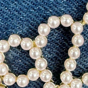 เข็มกลัดมุก 1922 ซิกมาแกมมาโรสำหรับผู้หญิง เข็มกลัดประดับมุกสุดหรู เครื่องประดับมีสไตล์ - Product Image 5