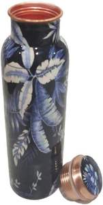 Botella de Agua Deportiva Clásica ALTAMASH CRAFT, Fabricada en Cobre de Alta Calidad con Acabado Martillado, Ecológica, Ideal para Camping y Ayurveda - Product Image 2