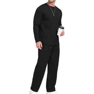 Ensemble de survêtements pour homme à capuche, 2 pièces, en coton 100%, pour jogging, sport et entraînement - Product Image 2