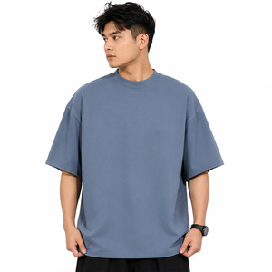 100% Cotton Men's Formal Eco-Friendly T-Shirt with Pattern Short Sleeve High Quality 240g Wholesale From Bangladesh - Product Image 2
