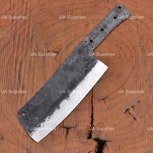 Cuchillo de Chef Tipo Cleaver Forjado a Mano en Acero con Alto Contenido de Carbono, Hoja de 0.6mm de Grosor y 11 Pulgadas de Longitud Total - Product Image 5
