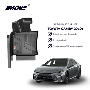 เสื่อรถ TPE ทนทานเหมาะสำหรับ Toyota Camry 2019 + ไม่มีกลิ่นกันลื่น - Product Image 2