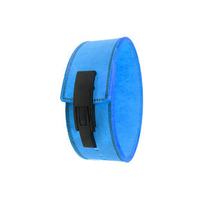 Ceinture de sécurité de musculation personnalisable de haute qualité avec logo, en cuir de vachette, boucle métallique, pour soulevé de terre, squat, poids, antidérapante - Product Image 3