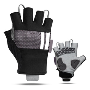 Cycling Gloves <b>Half</b> Finger Bike Gloves With Anti <b>Slip</b> Shock Absorbing Pad for Cycling Workout Training Outdoor - Product Image 1