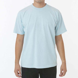 Camisetas para hombre listas para usar, de tela de algodón, interior suave, manga corta, diseño de cuello redondo para uso casual y diario. - Product Image 1