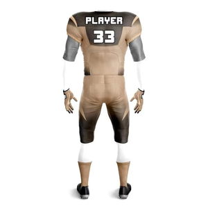 Venta al por Mayor de Conjuntos de Camisetas de Fútbol Americano Unisex para Jóvenes, Diseño 2026, Personalizables con Sublimación Completa y Número de Equipo - Product Image 6