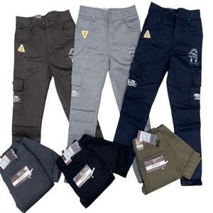 Salopette décontractée de haute qualité, style vintage délavé, coupe droite, pour garçons, vente en gros directe du grossiste - Product Image 2