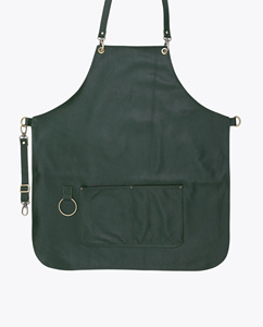 Capa de Peluquería Negra de Tela con Cintura Ajustable para Barbería - Product Image 5