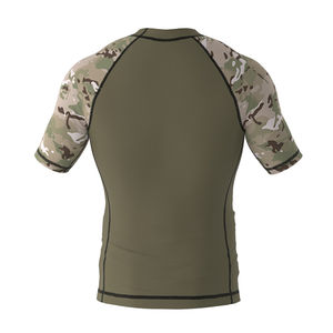 Rashguard Ligero de Último Diseño para MMA, Ropa Deportiva para Hombre, Entrenamiento de Lucha, Gimnasio, Fitness, Manga Larga, Estampado por Transferencia de Calor, Spandex/Poliéster - Product Image 2