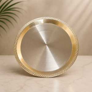Ensemble d'assiettes de luxe écologiques en laiton, en forme d'animaux, pour service, vaisselle haut de gamme durable pour la restauration fine, hôtels et restaurants - Product Image 2