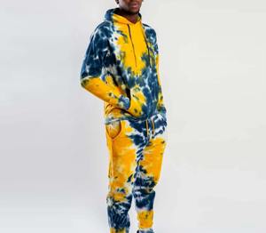 El mejor material, calidad premium, cómodo, chándal tie dye para hombre, antiarrugas, cómodo, antibacteriano, chándal tie dye para hombre - Product Image 3