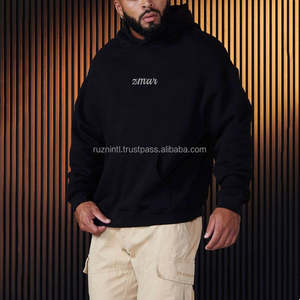 Sudadera con Capucha de Invierno, Tejido Grueso y Corte Holgado, Diseñada para un Estilo Urbano y Moda Diaria Cómoda - Product Image 1