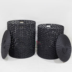 Artex Dong thap ตะกร้าใส่ของผักตบชวาสำหรับงานซักรีดบ้านและตกแต่งงานฝีมือ - Product Image 5