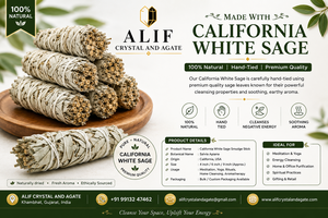Natural California White Sage Traditional <b>Smudge</b> <b>Stick</b> Sun Dried Leaf Bundle for Meditation Home Cleansing Decor - Product Image 6
