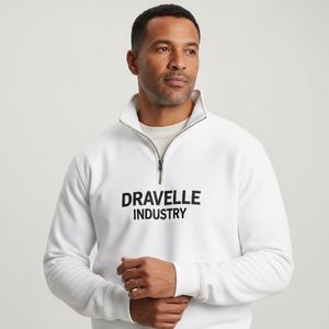 Nouvelle Arrivée 2026 – Sweat-shirt Homme Demi-Zip Coupe Classique Séchage Rapide Design Personnalisé – Qualité et Prix Exceptionnels - Product Image 1