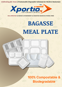 Assiette carrée en pulpe à 2 compartiments, résistante à l'eau, biodégradable, compostable à domicile, écologique, légère, pour aliments chauds – Meilleure vente - Product Image 5